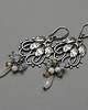 kolczyki wire wrapping Jaśmin - kolczyki 2