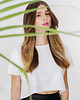 t-shirt damskie Bluza crop top 1