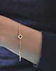 bransoletki złote 16k Gold Plated Tiny Square Bracelet 2