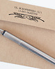 stemple Personalizowany drewniany stempel z adresem 2