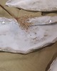 patery i talerze Zestaw trzech unikatowych pater ceramicznych, Nakrapiane fale 3