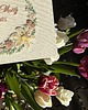 notatniki i albumy Album na zdjęcia 'Haftowana lilia' z napisem 9