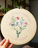 Ślub - inne Podziękowania, Indywidualna dedykacja, haft w tamborku 23 cm 4