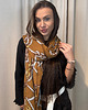 szale damskie Damski szalik Camel 1