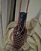 torebki do ręki Torebka na wino Rose Sparkling crochet torebka na butelkę 1