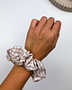 gumki do włosów Bawełniana Scrunchie do włosów Vichy Beige 2