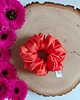 gumki do włosów Satynowa gumka satynowa scrunchie owijka frotka pomarańcz MAXI 4