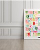 grafiki i ilustracje Kolorowa dekoracja ścienna, plakat kubizm, abstrakcja 4