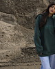 bluzy męskie Bluza z kapturem OVERSIZE Flow Green (z nadrukiem) 5