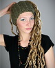 opaski do włosów Opaska DreadLove 25 - KHAKI 1