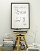 plakaty Rolki - patent - plakat 50x70 cm 2
