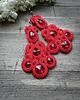 kolczyki soutache Red Lady- kolczyki soutache 2
