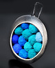 pierścionki srebrne Pierścionek Srebrny wisiorek TURQUOISE MELANGE 1
