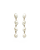 kolczyki srebrne Kolczyki srebrne Irregular Pearl Earrings / Long 1