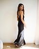 sukienki maxi damskie Czarna sukienka Bossy premium 2