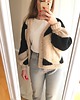 swetry damskie  Ręcznie robiony sweter w łaty 100% wełna handmade 2