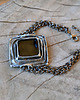 bransoletki wire wrapping bransoletka czarny kwadrat 1