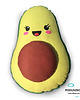 poduszki z grafiką Poduszka wielkie Awokado w stylu Kawaii 3