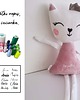 przytulanki dla niemowląt i dzieci Kotek - personalizowana maskotka, przytulanka (kolory, dodatki) 5