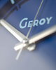 zegary Zegar ścienny granatowy cichy designerski 3