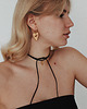 złote naszyjniki Choker Heart 3