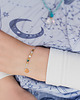 bransoletki z kamieni naturalnych Bransoletka Zodiac - Wodnik - Topaz Turkus Opal Akwamaryn 2