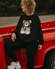 bluza z kapturem damska Bluza oversize Bloom Teddy dla mamy i taty 6
