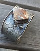 bransoletki wire wrapping Surowa - bransoletka regulowana 1