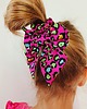 gumki do włosów Scrunchie do włosów, gumka do włosów z KOKARDĄ Panterka candy 2