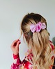 spinki i klamry do włosów Scrunchie spinka klamra jedwabna pudrowy róż 3