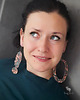 kolczyki z miedzi Bardzo duże, artystyczne kolczyki 4