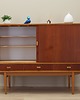 komody i szafki Highboard tekowy, duński design, lata 60, produkcja: Dania 1