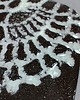 podkładki do kuchni Ceramiczna podstawka pod łyżki Czarna koronka 3