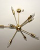 lampy wiszące Żyrandol Mid century, lata 70 1