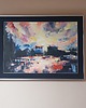 obrazy Oprawiony obraz, ręcznie malowany na płótnie 70x100 cm - pejzaż 1