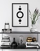 plakaty Plakat Black circle  A3 - 21x29.7cm 4