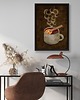 plakaty Grzane wino - plakat A3 fine art, giclee 2