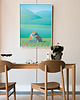 plakaty Nad górskim stawem - plakat 50x70 cm 1