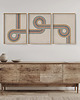 plakaty Zestaw 3 plakatów, Mid Century, retro, oryginalna dekoracja na ścianę. 4