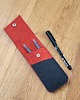 piórniki Marmollada - etui filcowe NA OŁÓWKI szafranowy + C 1