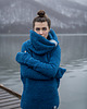 swetry damskie  Sweter Boucle Morski 7