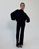 swetry damskie  Jedwabny sweter Crafted black 6