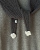 szale damskie Szalik Dahlia wełna merino 2