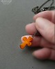 biżuteria męska Bursztynowy krzyżyk ręcznie wycięty Dla niego, dla niej prezent handmade 6