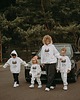 bluza z kapturem damska Bluza oversize Funky Teddy dla mamy i taty 4
