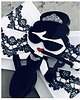 broszki Brosza Audrey  Glamour Nowa Kolekcja 1 szt 6