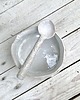 cukiernice Duża cukiernica z łyżką w stokrotki 5