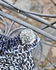 czapki damskie Farbowana naturalnie chustka bandana balaclava Merino 2