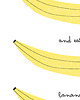 plakaty Plakat-Keep calm and eat bananasA3A4 2