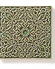 kafle i panele Kafle dwanaście ornamentów, zielonobrązowe. 3